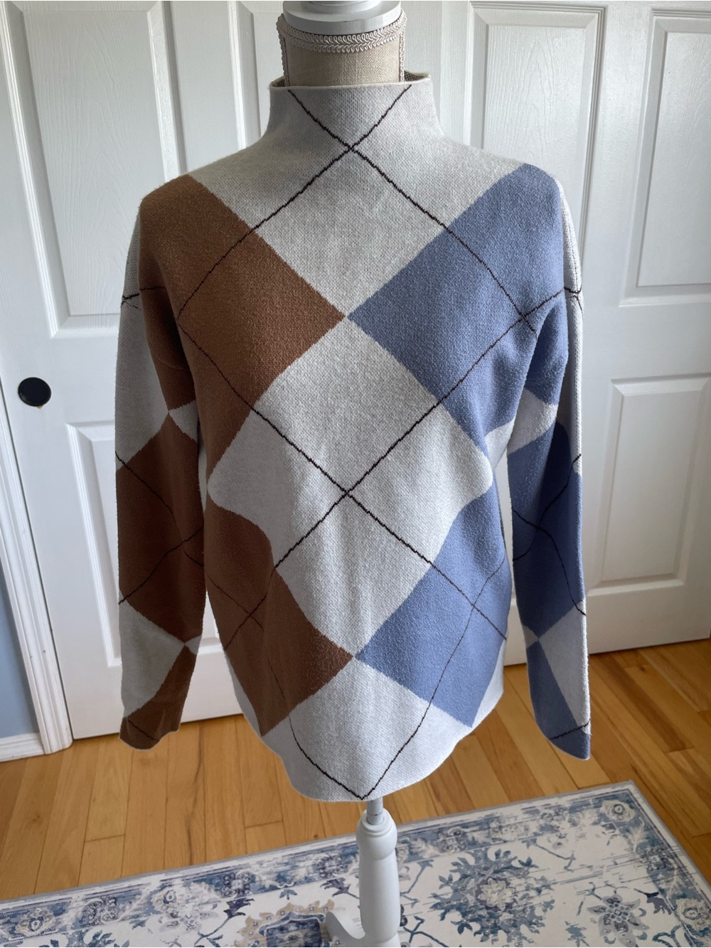 Rachel Zoe Mock Turtleneck Sweater-Small